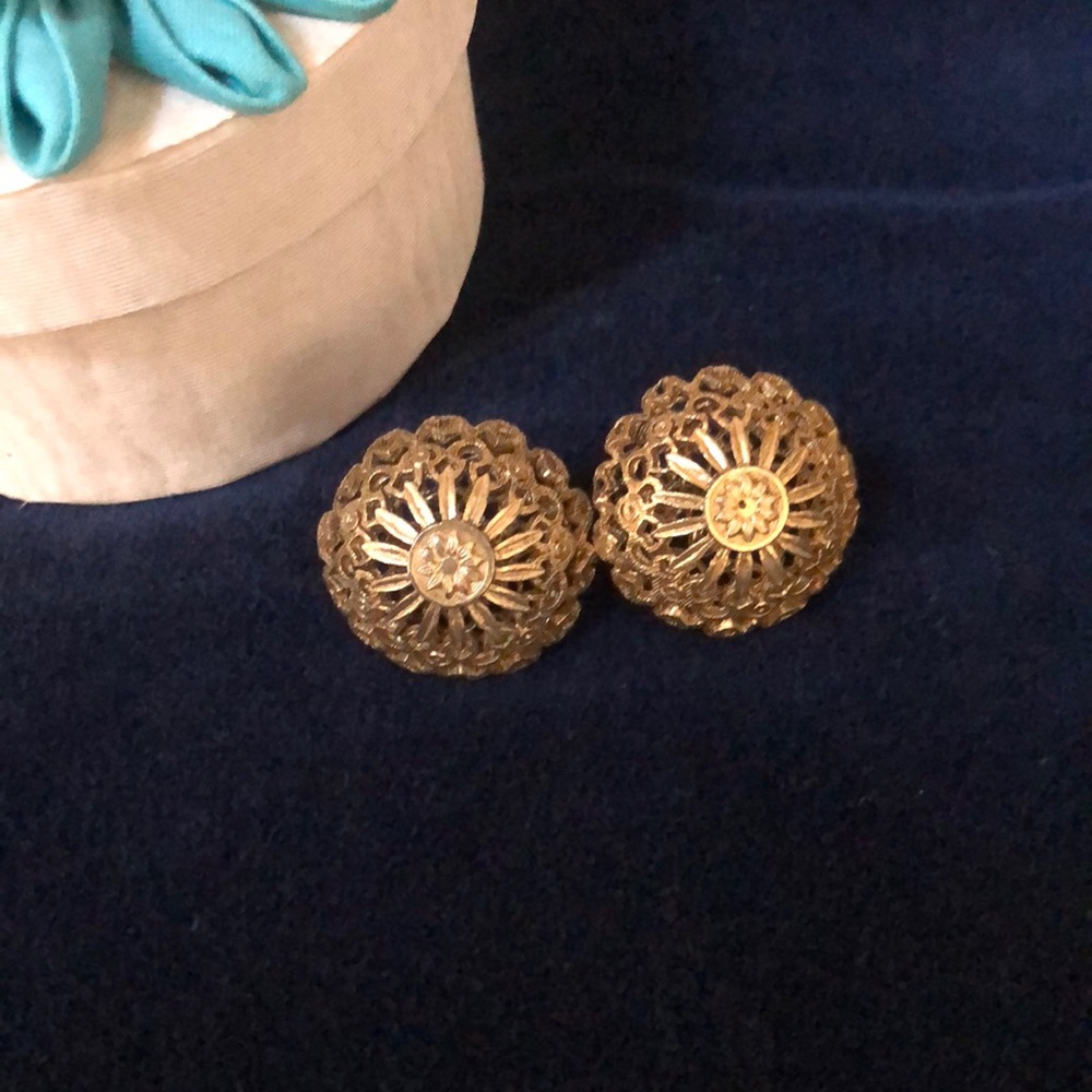 Vintage Birdcage Earrings